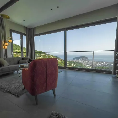 5 Star Alanya Mansion With Majestic Sea And Castle Views, White Wings Mansion 1001 Villa Alanya