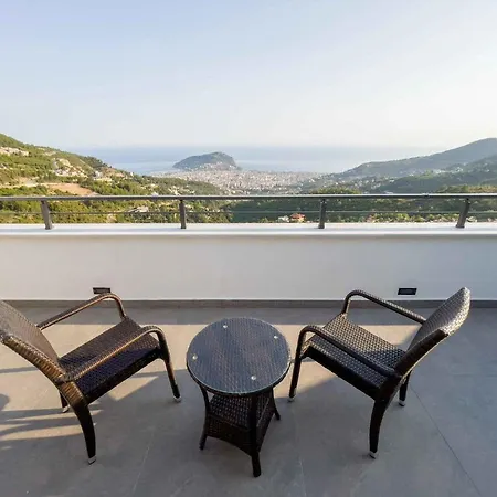 5 Star Alanya Mansion With Majestic Sea And Castle Views, White Wings Mansion 1001 Villa Alanya