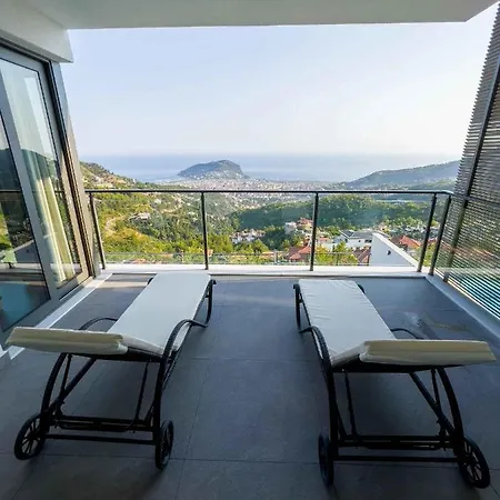 Villa 5 Star Alanya Mansion With Majestic Sea And Castle Views, White Wings Mansion 1001 *