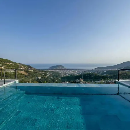 Villa 5 Star Alanya Mansion With Majestic Sea And Castle Views, White Wings Mansion 1001